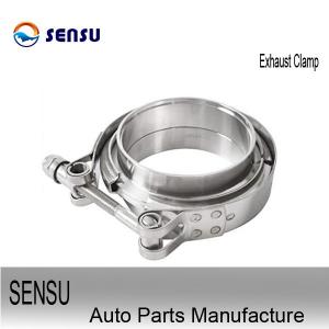 Quality 3 Inch Stainless Steel Exhaust Clamps  127mm SS304 T Bolt Exhaust Hose Clamp for sale