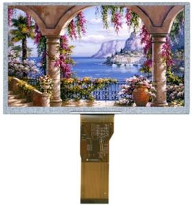 High Brightness TFT LCD Touch Screen 800x480 Resolution 7 Inch With RGB Interface