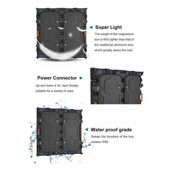 High Brightness HD P2 P2.5mm Outdoor LED Display Fine Pitch LED Cabinet 3