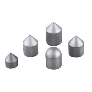 China Custom Cemented Carbide Button Insert Chisel Inserts Cylindrical Pins Profiles on sale