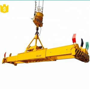Semi Automatic Container Spreader Forklift Lifting Attachment