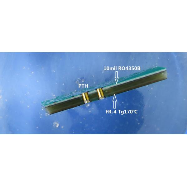 4 Layer Hybrid PCB Board Built On Rogers 10mil RO4350B and FR-4