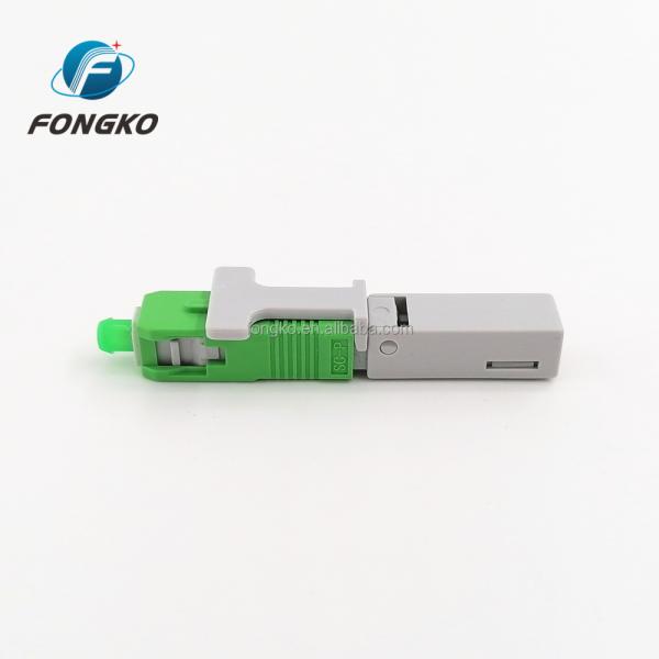 Quick Field Assembly Fiber Optic Fast Connector FTTH SC APC