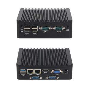 Quality Dual LAN 4 COM Industrial Mini PC With Intel Celeron N2840 Processor And DDR3L for sale