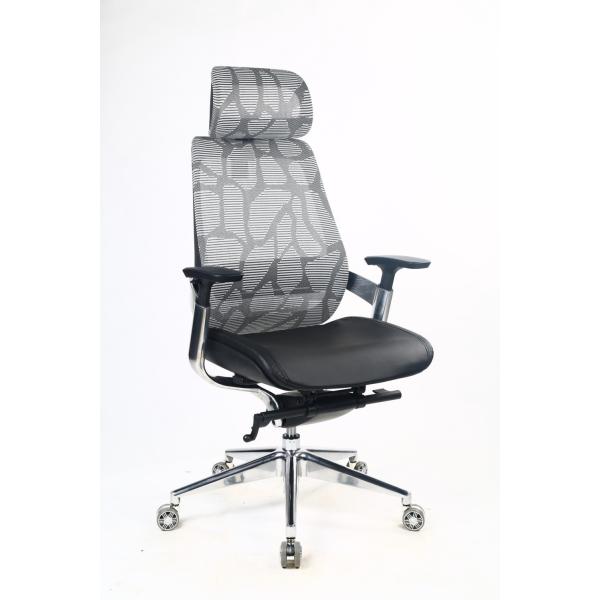 300lbs R350 Alu Mesh Conference Chair Pressure Ease PA66 Backrest