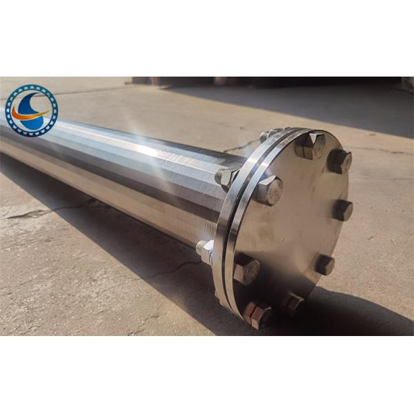 Dn 100 Wedge Wire Screen Pipe Stainless Steel 304 For Filtration