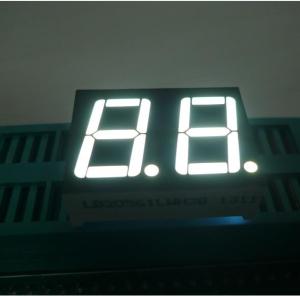 Quality Long Lifetime Ultra White 2 Digit 7 Segment Led Displays For Home Applications for sale
