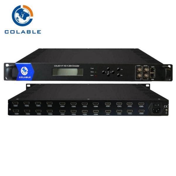Buy New Cheap 8/12/16/24*HD+2*ASI to IP(spts & mpts)+2*ASI MPEG-4 AVC/H.264 Encoder COL5011F at wholesale prices