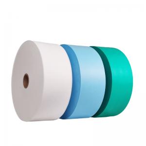 China Colorful PP Non Woven Fabric For Medical Disposable Nonwoven Bed Sheet on sale
