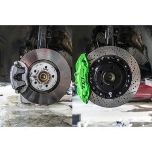 Front Rear Forged Caliper E-BRAKE Caliper Performance Disc Rotor For BMW X1 2016