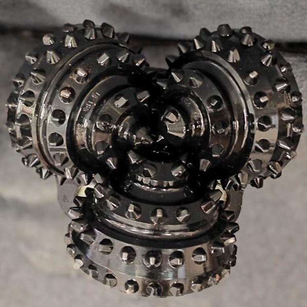 Carbon Steel Tricone Rock Bit Three Cone Roller Bits Rock Drill Water Well Construction Industries