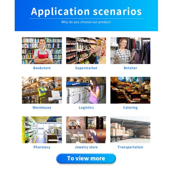 A Auto Scan 1d Scanner Handheld 2D QR Scanner Small Paper Film Reader Alipay Barcode Scanner