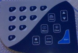 Quality Custom Electronic Control PCB Membrane Switch Keypad With Push Button for sale