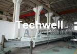 K-Span Arch Roof Roll Forming Machine For 0.8 - 1.5mm Thickness Large Span Roof