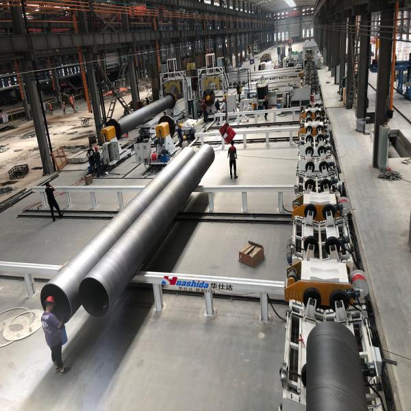 Buy Fully Automated Polyurethane Foam Insulated Pipe Production Line With Polyethylene Wrapping at wholesale prices