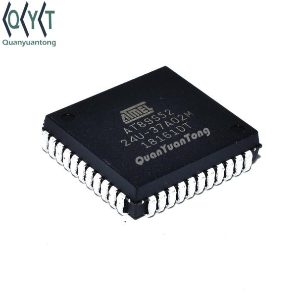 AT89S52 Microcontroller AT89S52 AT89S52-24JU PLCC44 8-bit Microcontroller IC 8