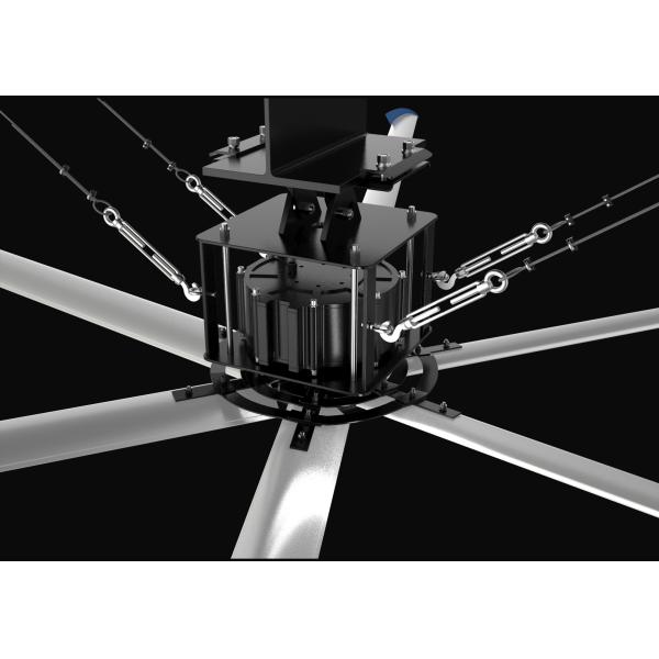 Safety Structure 0.55kW High Volume Low Velocity Fans Cover 2000M2