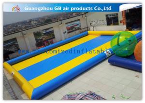 Quality Customized Double Color Portable Inflatable Rectangular Pool For Adults / Kiddie for sale