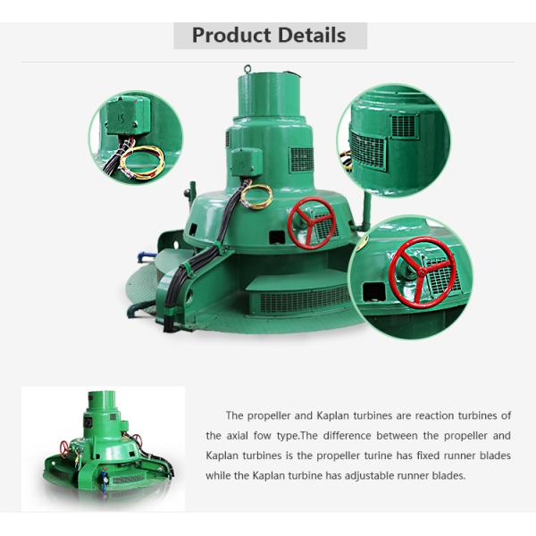 Hydroelectric Turbine Kaplan 250kw/High Efficiency Kaplan Turbine
