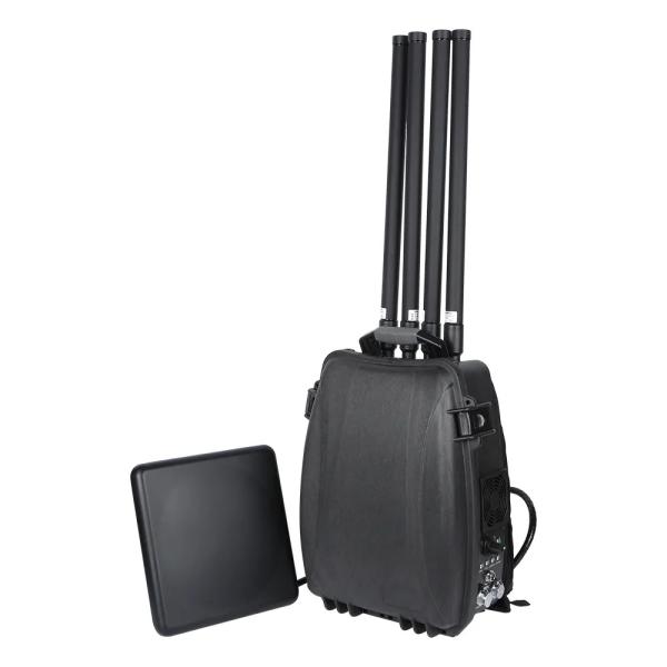 Backpack Drone Frequency Blocker 900M GPS 2.4G 5.8G Military Signal Jammers