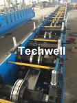 Steel Structure Racking Roll Forming Machine For Shelf Rack Beam With Hydraulic