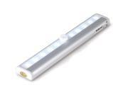 10 LED 4AAA Wireless Motion Sensor LED Light Strip Motion Sensor Under Cupboard