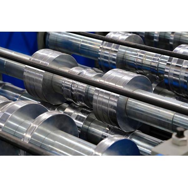 29.5kW Floor Deck Roll Forming Machine , Galvanized Steel Deck Forming Machine