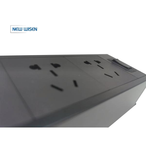 Electric Desk Clamp Under Table Mount Power Strip Outlet Retractable