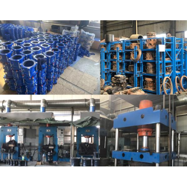 EN545 Large Range Flexible Bolt Gibault Joint Carbon Steel PN10/16 PVC Pipe Universal Coupling