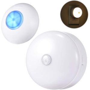Quality Plug-in Receiver Chimer and Waterproof Transmitter,4 Volume Adjustment Wireless DoorBell Smart Touch LED Night Light for sale
