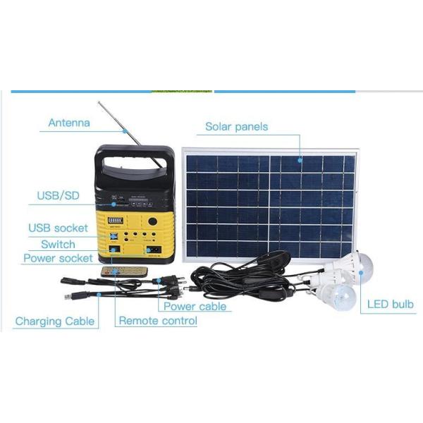 2021 Solar Electric Light Outdoor Camping Adventure with Bluetooth Radio LED Remote Control Lighting