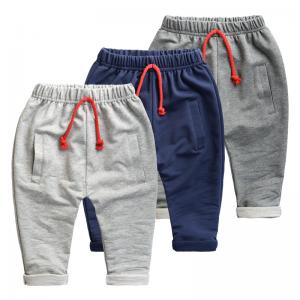 Quality China child clothes wholesale custom sweat pants 100% cotton sweatpants for kid for sale