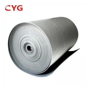 Quality Heat Absorbing Sheets Fire-retardant Pipe Insulation Rubber HVAC Insulation Foam for sale
