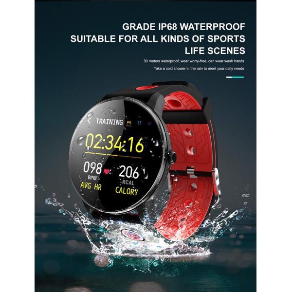 H25 Temperature Smart Ring 160mAh BLE4.0 Exercise Watch Band Equipment