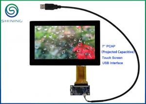 Quality ROHS 7'' USB PCAP Projected Capacitive Smart Home Touch Panel For Appliances for sale