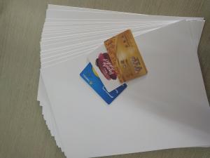 Quality A3 Size Inkjet Printing Pvc Sheet White Smart Card Production Materials for sale