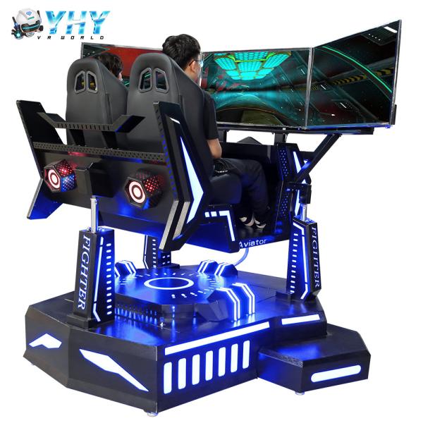3KW 2 Players VR Game Machine 3DOF 3 Screen VR Racing Car
