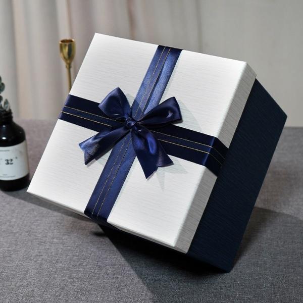 Cardboard Package Carton Gift Boxes Lid And Base Paper Box Packaging Customized