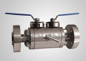 Quality DBB Floating Ball Valve Double Block &amp; Bleed 1/2-12 Inch for sale