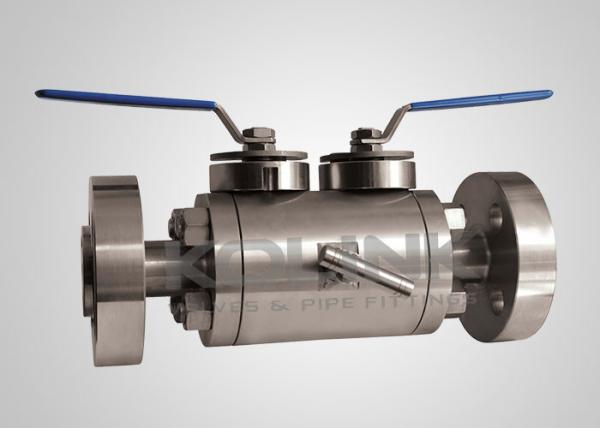 Buy DBB Floating Ball Valve Double Block & Bleed 1/2-12 Inch at wholesale prices