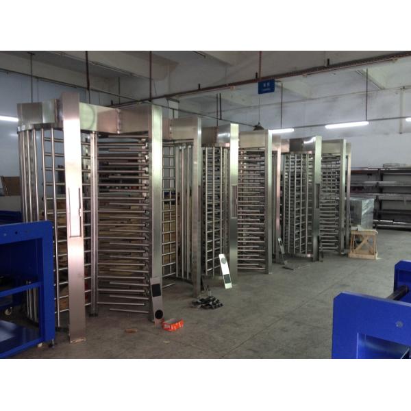 Heavy Duty Full Height Turnstile Fail Secure Prison Main Gate Automatic Security Revolving