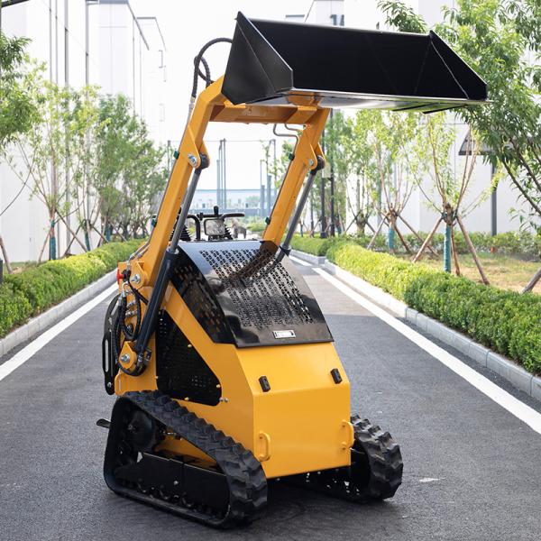 Buy Competitive Price Skid Steer Loader Multi-function 200kg Wheel Loader With Versatile Bucket Mini Skid Crawler Loader Best Sell at wholesale prices