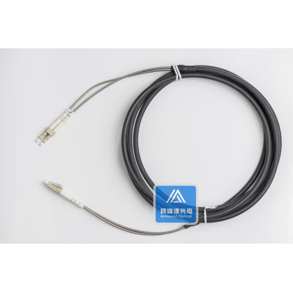 Duplex Fiber Optic Patch Cord FTTA CPRI Base Station Cable LSZH BBU RRU Black