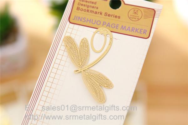 Wholesale Metal Bookmarks in China metal etching book marker factory