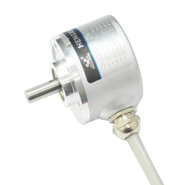 Buy Mini Size Single Turn Absolute Encoder IP65 External Diameter 38mm Solid Shaft 6mm at wholesale prices