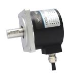 Solid Flange Servo Motor Rotary Encoder , Optical Shaft Encoder With Metal