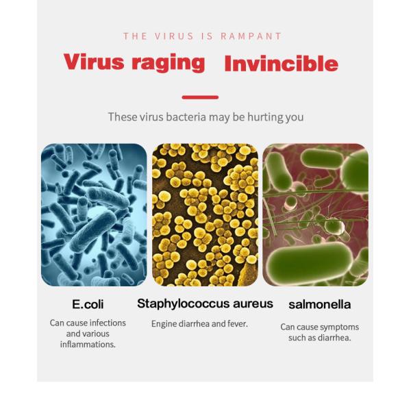 Waterless Antibacterial Hand Sanitizer 500ml alcohol Antiseptic Hand Gel