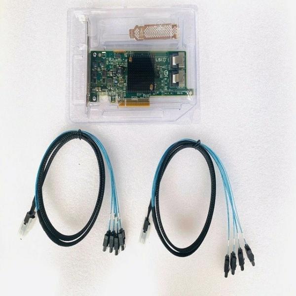 Buy 6Gbps LSI 9207-8i PCIE3.0 HBA FWP20 IT Mode ZFS FreeNAS UnRAID 2 SFF-8087 at wholesale prices