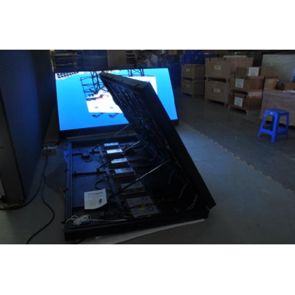 5mm Pixel Pitch Cold Rolled Iron Cabinet P5 Outdoor Double Sided LED Advertising Sign