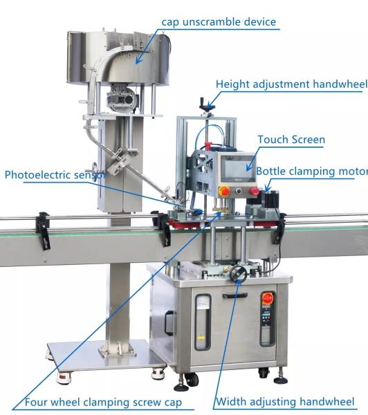 Buy YIMU 4800b/h Trigger Pump Inline Automatic Capping Machine Multifunctional at wholesale prices
